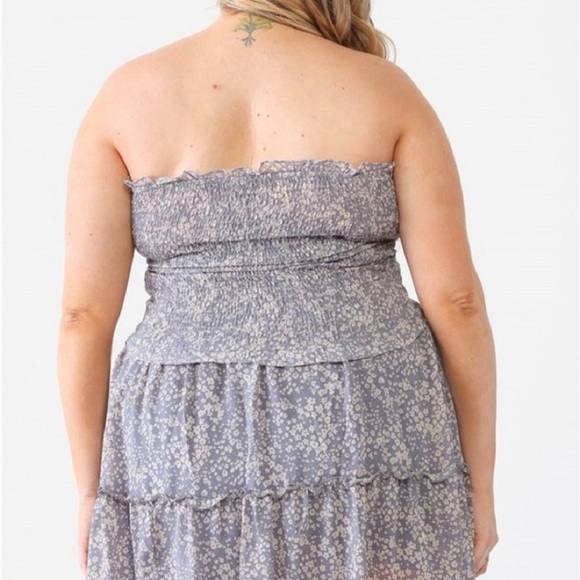 Floral Ruched Mini 2 piece set - Picture 3 of 3